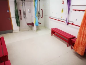 Stourview Hydrotherapy Pool Changing Area