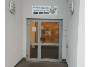 Wyvern Hydrotherapy Pool Entrance